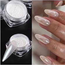 Mey İthalat Inci Tozu Nail Art Kalıcı Oje 1 Adet Tırnak Süsleme Hobi Epoksi Pigment