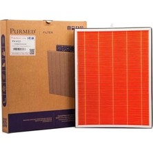 Mey İthalat Rowenta PU2120 ile Uyumlu Hava Temizleyici Hepa + Karbon Filtre