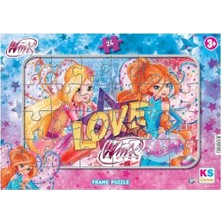 Mey İthalat 24 Parça Winx Frame Puzzle