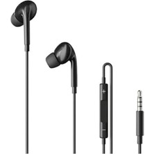 Mey İthalat Kulaklık, Pop 3 Classic 3.5 mm Stereo Mikrofonlu Kulakiçi Kablolu Siyah 2KMM19S