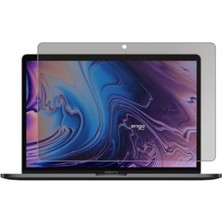 Mey İthalat Apple Macbook Pro 13.3 Inç Uyumlu 9h Temperli Nano Esnek Cam Hayalet Gizlilik Ekran Koruyucu 16:10