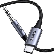 Mey İthalat USB C Aux Kablosu 3.3ft Dac Tip C - 3,5 mm Kulaklık Ses Adaptörü Hi-Fi Stereo Erkek, iPhone 17 Pro Max 16 Pro 15 Galaxy S25 S24 Ultra A56 iPad Pixel 10/9 (1m) Uyumlu