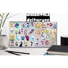 Mey İthalat Undertale Sticker Etiket; Telefon, Laptop, Notebook, Tablet, Defter ve Matara Için