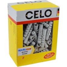 Mey İthalat Apolo Mea Dübel F Naylon, 10 Mm, 50 Adet