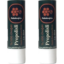Mey İthalat 2 Adet Propolis, Bal, Shea, Hindistan Cevizi Yağı, Zeytinyağı, Aynısefa Yağı, Vanilya Yağı El Yapımı Dudak Kremi