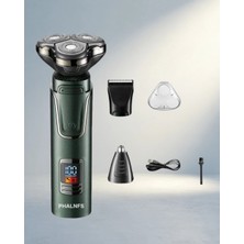 TCX Profesyonel Kablosuz Erkek Bakım Seti 3 Başlıklı Taşınabilir
