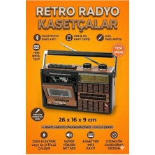 Mey İthalat FP-319BT Bluetooth Kaset Çalar, USB ve Sd Girişli Fm Radyo
