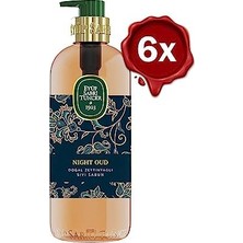 Mey İthalat Night Oud Doğal Zeytinyağlı Sıvı Sabun 500 ml x 6