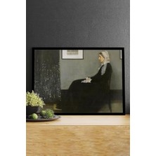 Mey İthalat PSTER14842 Whistlers Mother - James Abbott Sanatsal Çerçeveli Tablo 30 x 40