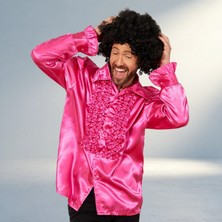 TCX Kıvırcık Afro Bonus Peruk Siyah Renkli Model