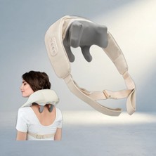 TCX Kablosuz Ergonomik Boyun ve Sırt Masaj Aleti Taşınabilir Rahatlatıcı Yastık