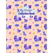 Mey İthalat My Sticker Collection Book: Blank Sticker Collection Album Journal For Boys, Girls, Kids And Toddlers Of All, Book For Kids