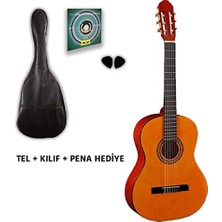 Mey İthalat LC-3900OR Klasik Gitar Paketi (Kılıf & Tel & Pena)