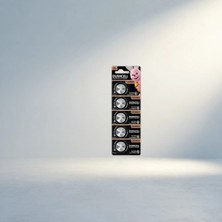TCX Uzun Süreli Güç Kaynağı Duracell 2025 Para Pili 5'li Kart Seti
