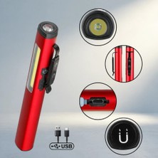 TCX Pratik Şarjlı Mıknatıslı Çalışma Lambası Güçlü LED