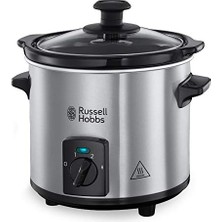 Mey İthalat Slow Cooker Mini 2 L Seramik Pişirme Tenceresi, 3 Sıcaklık Ayarı, Sıcak Tutma Fonksiyonu, 145 W, 25570-56