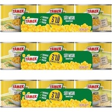Mey İthalat Tamek Mısır Konservesi 3X210 gr x 3 Adet