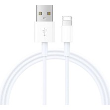 Mey İthalat USB - Lightning Hızlı Şarj Kablosu, iPhone Uyumlu
