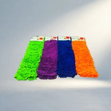 TCX Renkli Mikrofiber Yedek Mop 60 cm Temizlik Için Pratik Çözüm