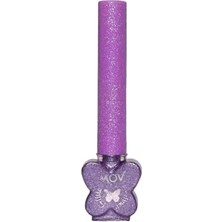 Mey İthalat Glitter Eyeliner Mor – Parlak & Simli Mor Ton, Suya & Tere Dayanıklı, Uzun Süre Kalıcı, Ince Uçlu Sıvı Eyeliner – Günlük & Parti Makyajı Için