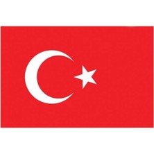 Mey İthalat Türk Bayrağı 70X105 Alpaka Kumaş Yüksek Kalite Fabrikasyon Baskı