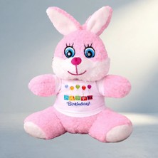 TCX Şık Tişörtlü Peluş Tavşan Hediye Seçeneği