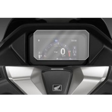 Mey İthalat Honda PCX125 Dx ile Uyumlu Mat Ekran Ekran Koruyucu; Motosiklet Dijital Gösterge Paneli Için Parlama ve Yansıma Önleyici, 9h Nano Cam Tft