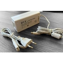 Mey İthalat 12V 5A 60W 12 V 5 Amper Adaptör Güç Kaynağı, Şerit Dvr Kayıt Cihazı Beslemesi, 2mt Kablolu