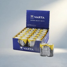 TCX Güçlü Varta D Pil Seti 24 Adet Uzun Süreli Enerji Kaynağı