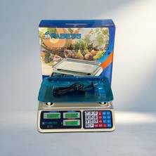TCX Göstergeli Elektronik Terazi 40 kg Bakkal ve Manav Kullanımı (Dijital Model)