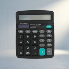 TCX Geniş LCD Ekranlı Standart Fonksiyonlu Masaüstü Hesap Makinesi