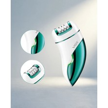 TCX 3'ü 1 Arada Vgr Epilatör LED Işıklı Suya Dayanıklı