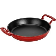 Mey İthalat Döküm Yuvarlak Kulplu Yumurta Sahanı Tava, 16 Cm, Siyah
