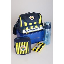 Mey İthalat Çubuklu 3 Bölmeli Beslenme Çantası, 700 ml Tritan Matara ve 2 Katlı Beslenme Kutusu