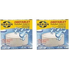 Mey İthalat Natural Nem Alıcı Rutubet Giderici Yedek Tablet, 2'li, 2 x 500 Gram