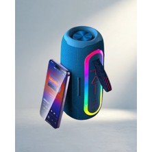 TCX Taşınabilir Mavi Bluetooth Hoparlör 1 Adet Güçlü Ses
