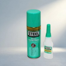 TCX Hızlı Yapıştırıcı 100ML ve 8gr Seti Pratik Kullanım Için Uygun