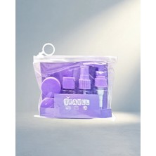 TCX Kompakt Seyahat Banyo Seti 30 ml Şeffaf Taşıma Çantasıyla