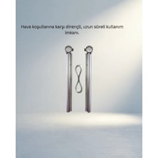 TCX Hava Dayanıklı Çamaşır Askısı 25X60 cm Balkon Uyumlu