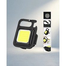 TCX Taşınabilir 800 Lümen LED El Feneri USB Şarjlı 3 Kademeli Işık