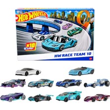 Mey İthalat 10'lu Yarış Arabası Paketi, 1:64 Ölçekli Corvette, Lamborghini, Mclaren ve Originals