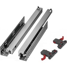 Mey İthalat Smart Slide Full Tam Açılım Frenli Ray, 400 mm