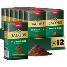 Mey İthalat Monarch Filtre Kahve 250 Gram x 12 Paket