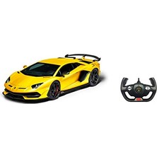 Mey İthalat 1:14 Uzaktan Kumandalı Lamborghini Aventador Araba 34 cm Turuncu