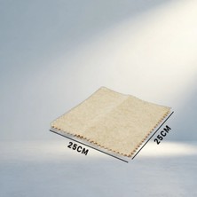 TCX Doğal Lif Kabak Temizlik Bezi 25X25 cm 3'lü Set Saf Yeşil
