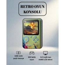 TCX Retro Mini Oyun Konsolu 500 Oyun ile Eğlence Keyfi