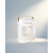 TCX Kompakt Mini Klima Fan Usb'li 3'ü 1 Arada Gece Lambası