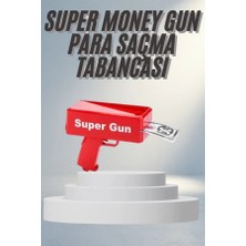 TCX Eğlenceli Otomatik Para Atma Tabancası 1 Adet Kırmızı