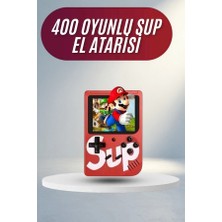 TCX Retro Mini Oyun Konsolu 400 Oyunlu Taşınabilir Eğlence