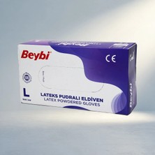 TCX Pudralı Muayene Eldiveni 100'LÜ Konforlu ve Dayanıklı Medikal Ürün